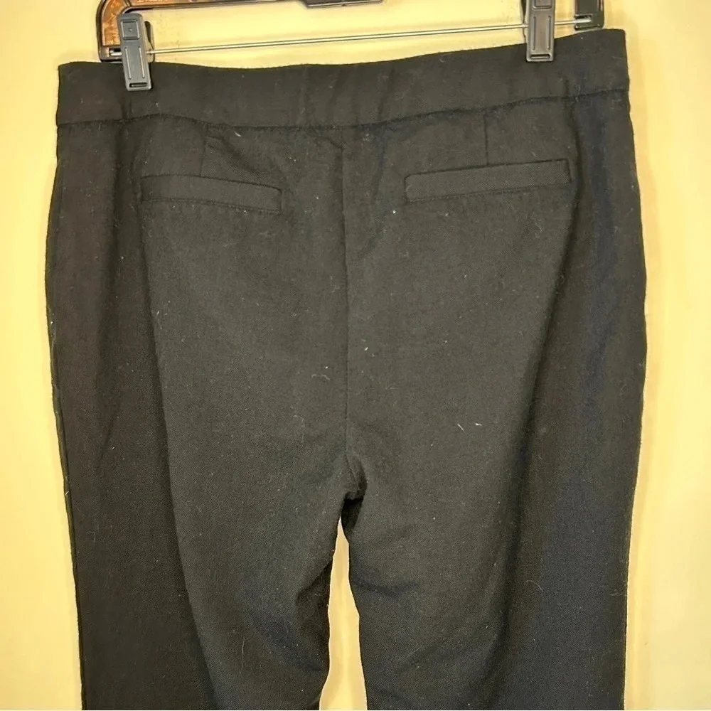 Kate Spade Live Colorfully Wool Dress Pants Black Size 10 Bootcut